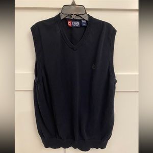 Navy‎ Chaps Lightweight sweater vest size large